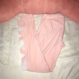 X by Gottex Pink mesh leggings